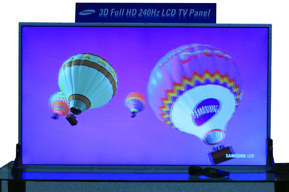 Samsung 240Hz 3D LCD panel 02 jpg