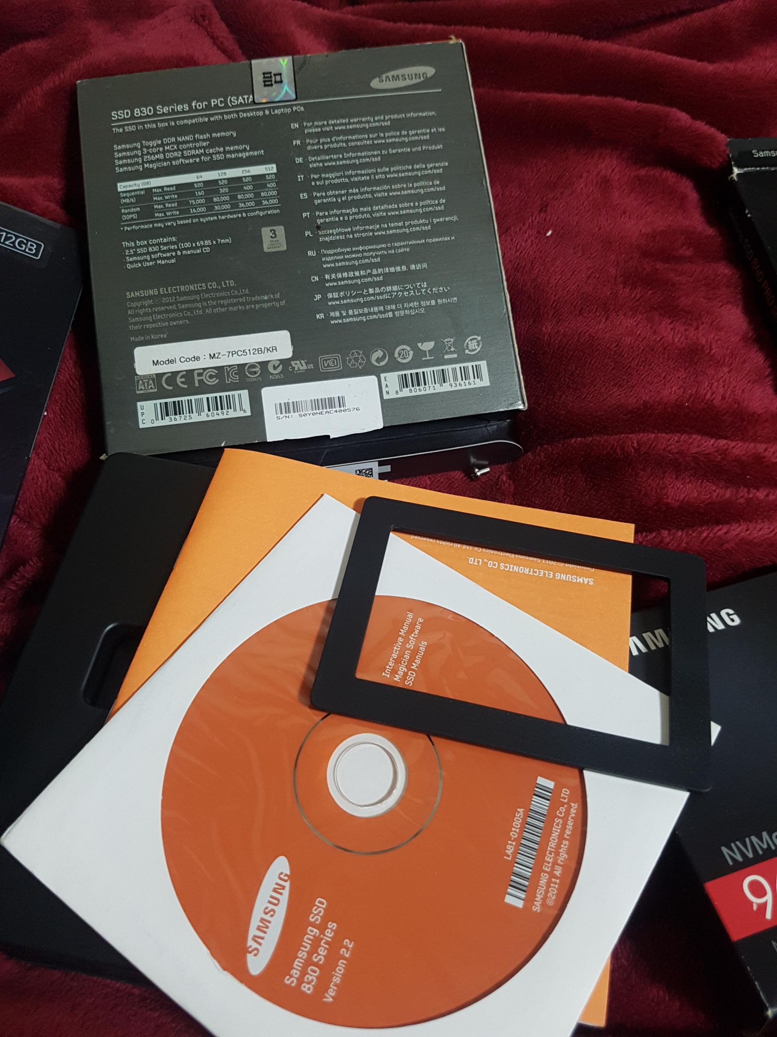 삼성 ssd제품 패키징 변화 - 컴퓨터 / 하드웨어 - 기글하드웨어