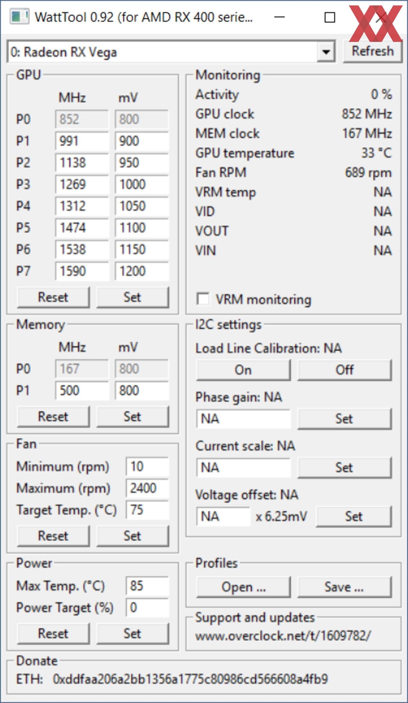 라데온 베가의 저전압 오버클럭 테스트 - 컴퓨터 / 하드웨어 - 기글하드웨어