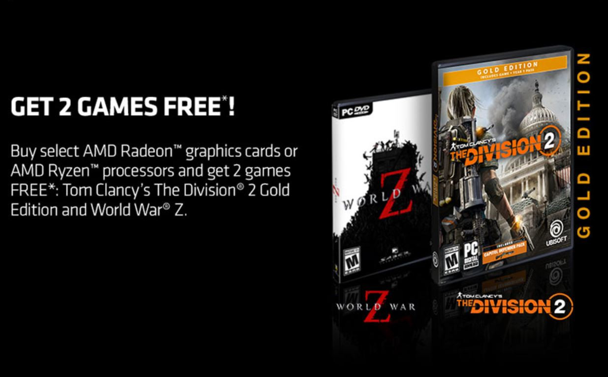 AMD 50주년 라이젠 7 2700X, 게임 번들 이벤트 발표 - 컴퓨터 / 하드웨어 - 기글하드웨어