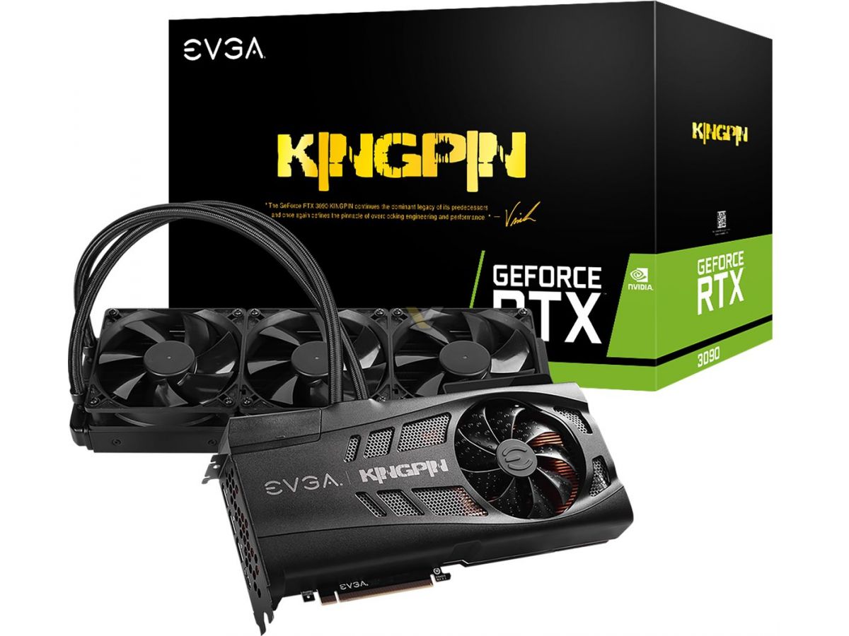 EVGA 지포스 RTX 3090 KINGPIN HYBRID 그래픽카드 - 컴퓨터 / 하드웨어 - 기글하드웨어