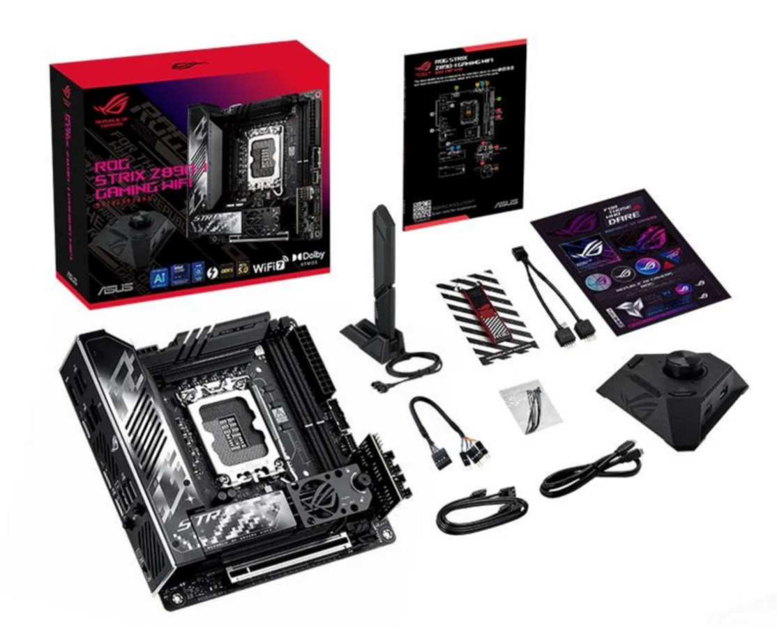 ROG STRIX Z890-I 메인보드 m.2의 조립 구조 - 컴퓨터 / 하드웨어 - 기글하드웨어