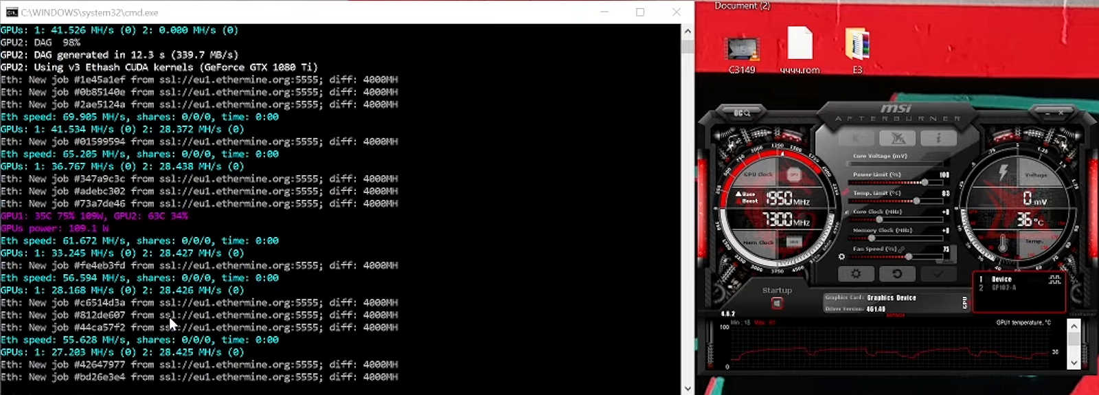 지포스 RTX 3060의 채굴 제한은 바이오스 수준에서? - 컴퓨터 / 하드웨어 - 기글하드웨어