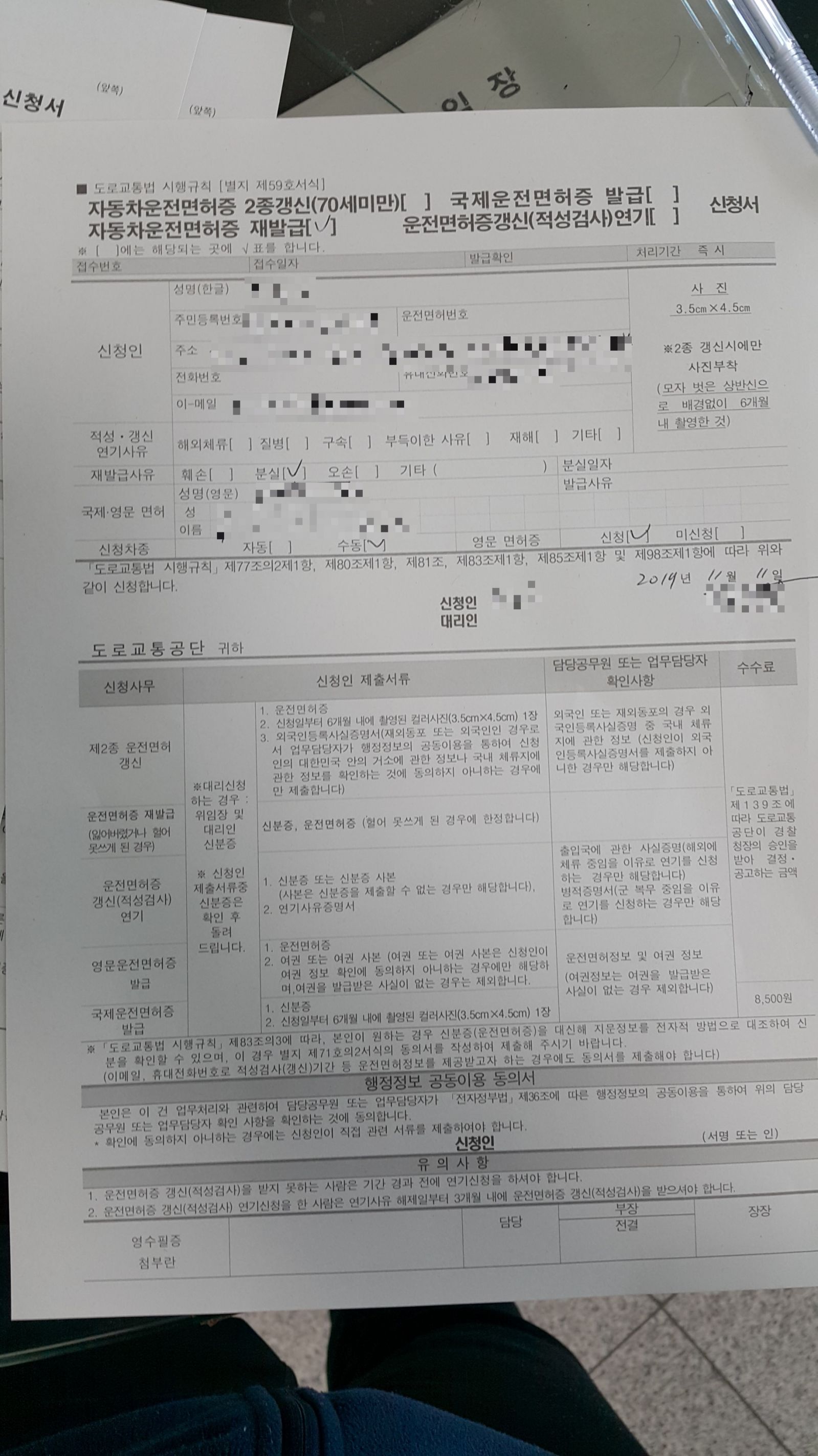 영문 운전면허증을 발급했습니다. - 사진 게시판 - 기글하드웨어