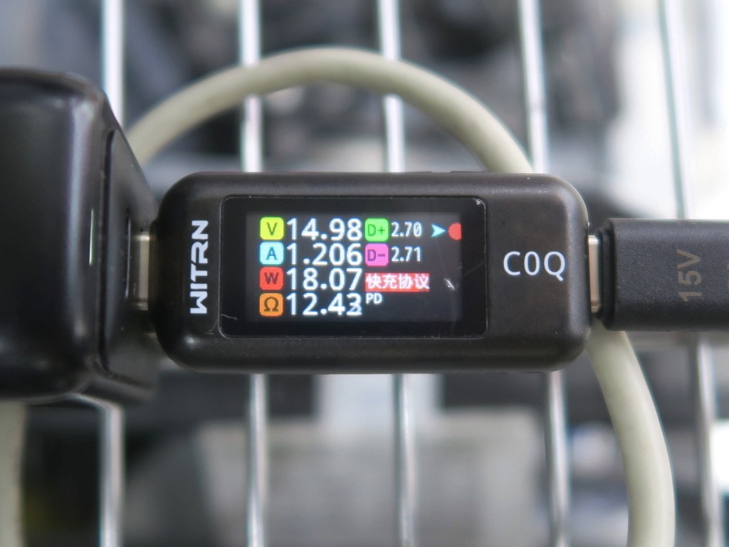 리플 노이즈를 측정하는 USB-C 측정기 - 모바일 / 스마트 - 기글하드웨어