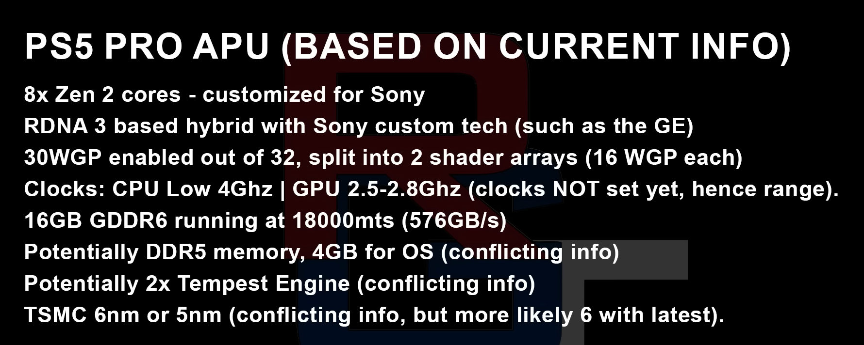PS5 프로의 스펙? - 게임 / 엔터테인먼트 - 기글하드웨어