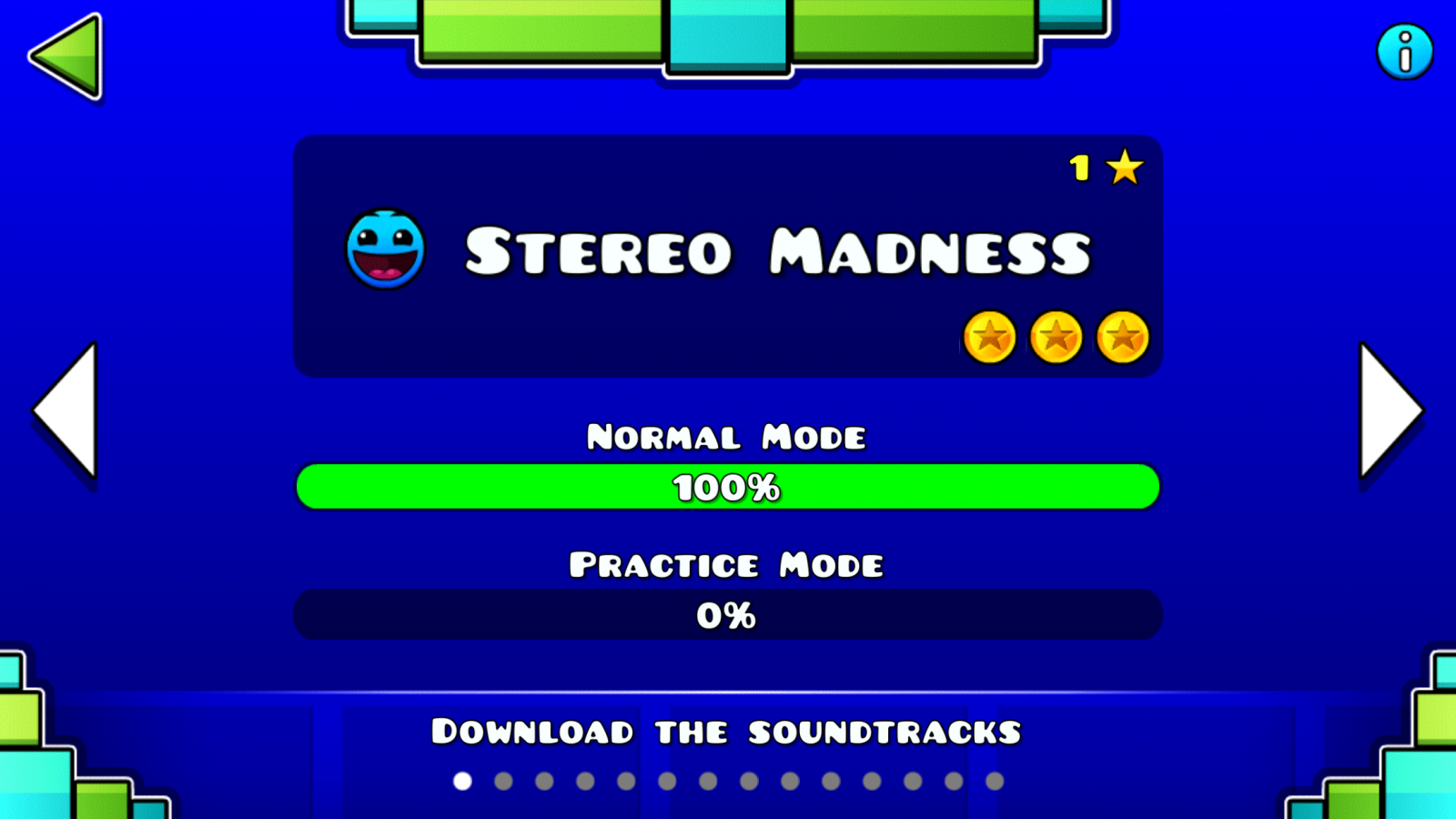 Geometry Dash] Stereo Madness 올 코인, Polargeist 클리어 - 게임 / 엔터테인먼트 - 기글하드웨어