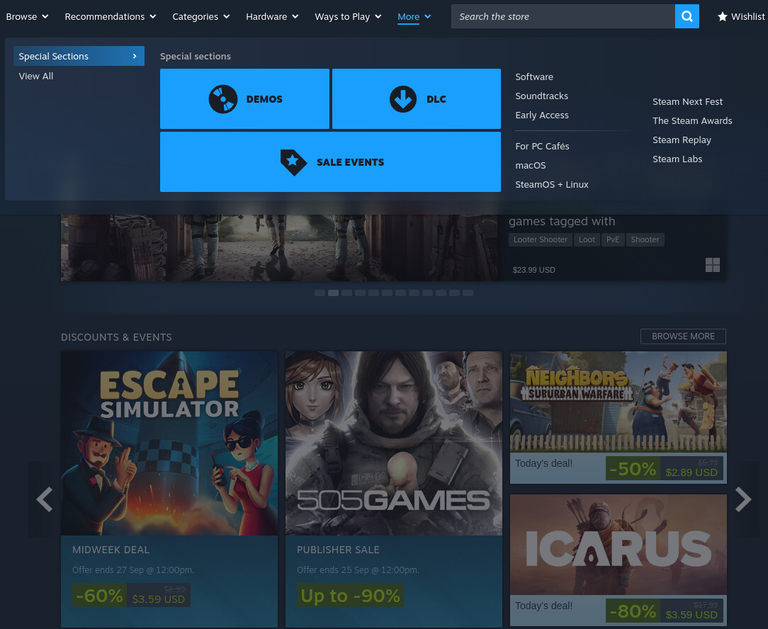 스팀 스토어, 새로운 디자인으로 변경 - 게임 / 엔터테인먼트 - 기글하드웨어