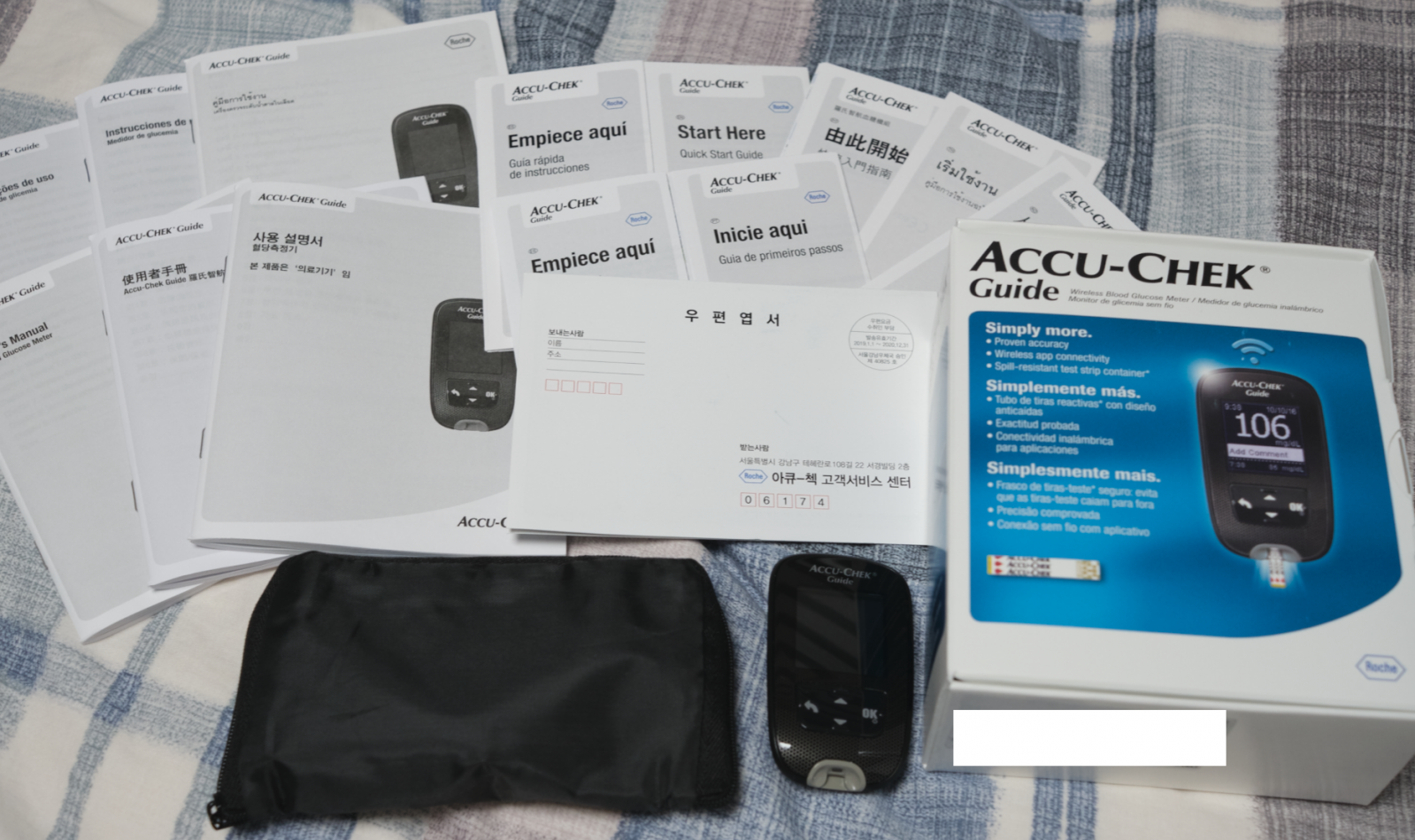 아큐첵 가이드 혈당측정기 & 패스트클릭스 채혈기 사용기 - 리뷰 / 사용기 - 기글하드웨어