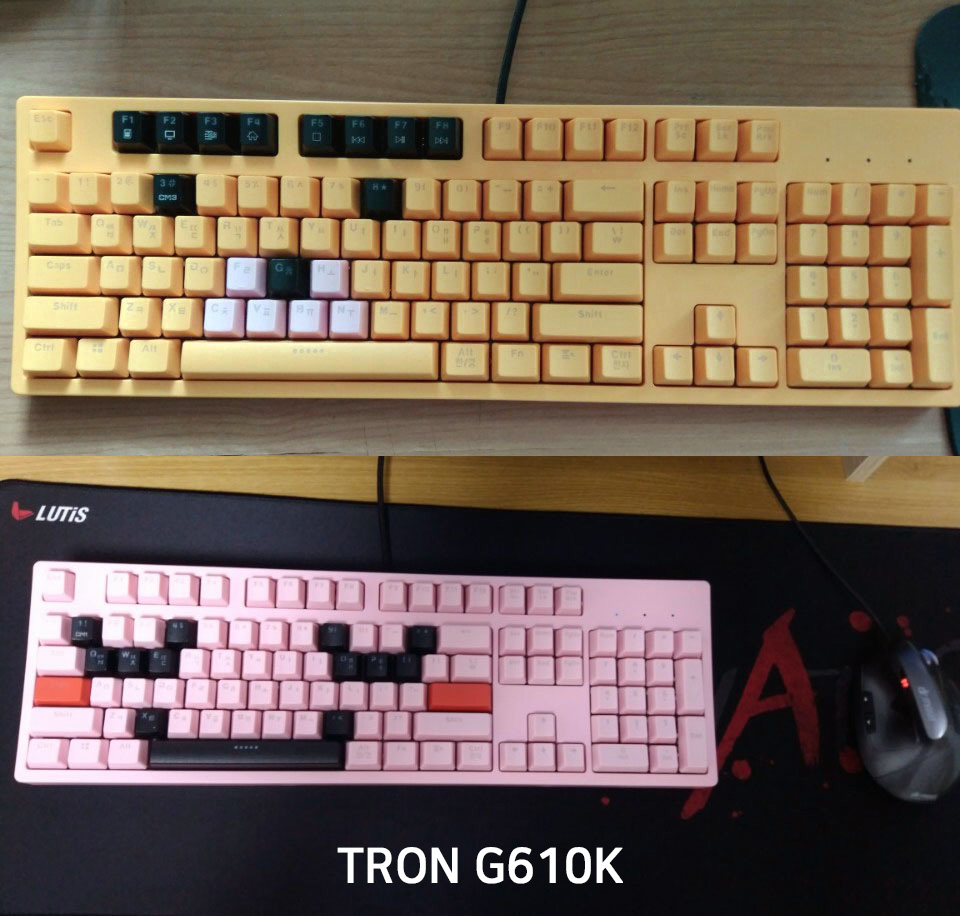 돌아온 가심비 키보드 맥스틸 TRON G610K V2 RGB - 홍보 / 필테 - 기글하드웨어