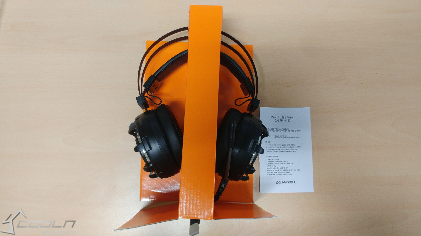 MAXTILL TRON G3000 Virtual 7.1 Gaming Headset 필드테스트 - 홍보 / 필테 - 기글하드웨어